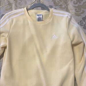 Adidas Men's Yellow Sweater